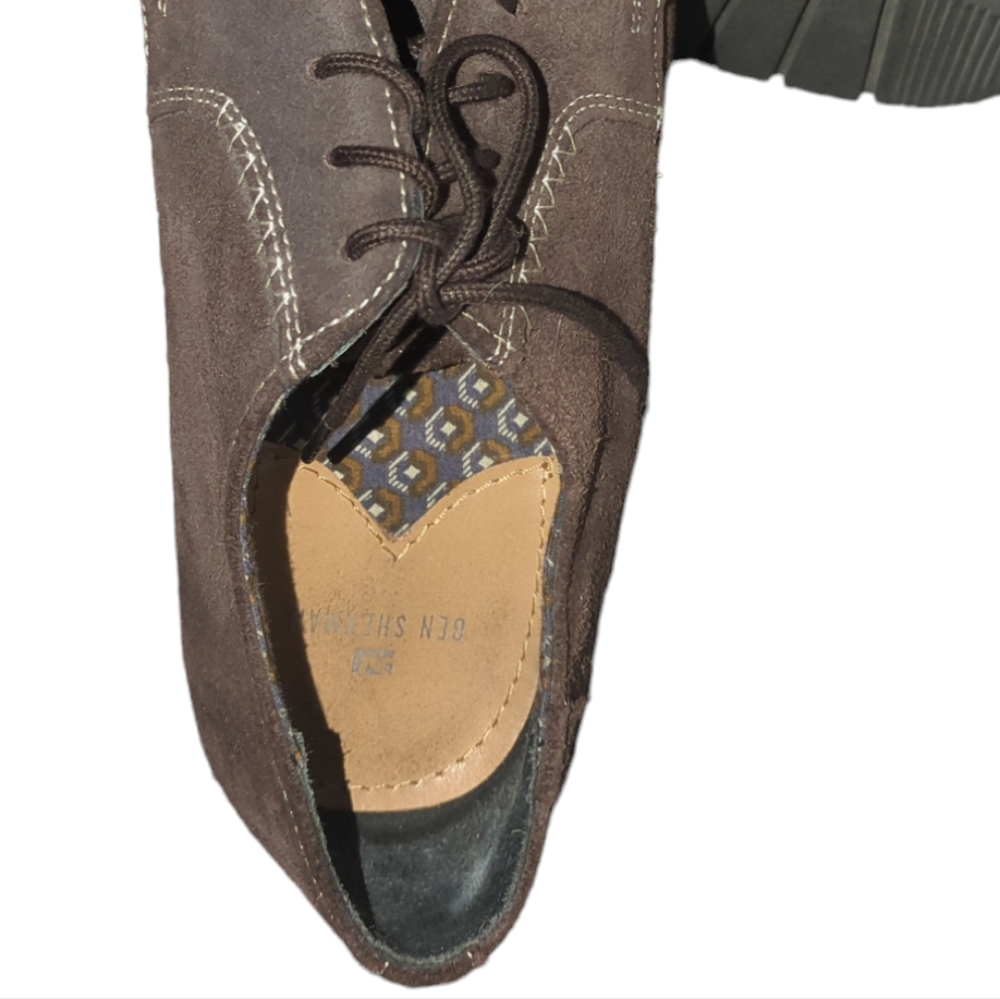 Men dress shoes by Ben Sherman 9.5 Brown loafers - Picture 6 of 6